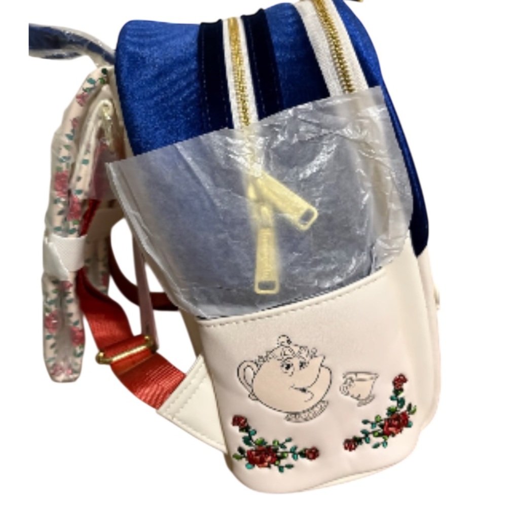 Loungefly Disney Beauty and the Beast Velvet Mini… - image 2